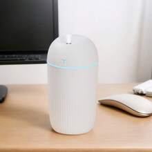 Air Humidifier And Diffuser Large Room Aromatizer 420ml Portable Air Purifier - White - View 7