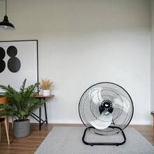 Ventilador Industrial 3 en 1 18" | De Piso, De Pared y De Pedestal | Potente y Ajustable | 3 Aspas - Tipo de Enchufe A USA (110-127V) - Ver 3