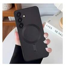 Funda magnética de TPU para Galaxy A16/A36/A26/A56/A15/A35/A55 5G, cubierta resistente al agua, a los golpes, a las caídas y a los arañazos - Negro - Ver 3