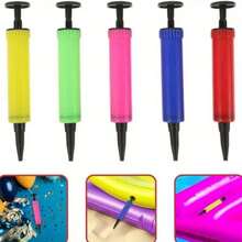 1/2/3/5pcs Manual Balloon Inflator Pump - No Electricity Needed, Random Colors (Red, Green, Yellow, Pink) Handheld Latex & Foil Balloon Inflator - Easter, Wedding, Christening, Thanksgiving Party Accessory, Easy Operation Durable Design, Essential Tool For Celebrations