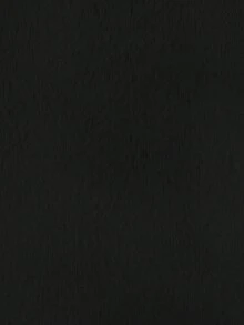 Chamarra amplia casual para mujer de tela afelpada ligera con capucha de moda para temporada invernal - Negro - Ver 6