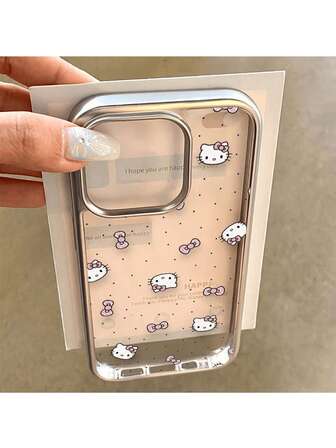  Sanrio 母亲节礼物可爱卡通手机壳，适用于 16/15/14/13/12/11/7/8 Plus/Xs Max/Xs/Xr 系列，涂鸦印花，轻巧柔软，防摔防刮，防震手机壳