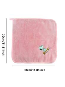 Snoopy Square Towel 5-Piece Gift Box, Super Absorbent, Quick-dry Fabric, Cartoon Embroidery Design(Snoopy, Woodstock), Contain 5 Colors, 0 Fluorescent Agents, Skin-friendly, Soft & Comfortable Texture, Gentle on Sulture, Skin-friendly, Soft & Com 通過Fans, Comes in a Precious Gift Box, Ideal for grifting, Compact Size, Easy to Carry, Reusable Face Towel, Cute Daily Essentila - 彩色 - 查看 3