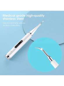 Electric Tooth Cleaner, Powerful Ultrasonic Plaque Remover For Teeth With 5 Modes - Tooth Cleaner, Gum Care, Teeth Cleaning, IPX6 Waterproof, Tartar Removal, Fresh Breath, Oral Care, USB Charging - màu đen - Xem 7