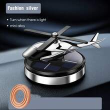 Ambientador para coche con estilo de helicóptero, aromaterapia decorativa, accesorios de interior de coche, difusor de perfume rotativo de hélice 6P5S - Modelo B para gris - Ver 7