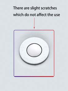 1/2pcs Universal Bathroom Sink Stopper With Hair Catcher, Spring Core Bathtub Drain Cover, Plastic Core Pop Up Sink Plug, Basin Drain Strainer, Press Type Sink Plug, Bathroom Accessories, Bathroom Supplies - Multicolor - View 10