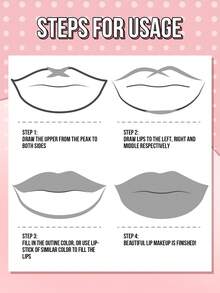 Misslyn Long-Lasting Lip Liner Pencil, Intense Lip Color, Retractable Gel Lip Liner Pencil, Smooth Application, Natural Makeup Effect, Can Be Sharpened With A Pencil Sharpener For Ideal Shape, High Color Payoff, Creates Natural Lip Makeup, Long-Lasting Smooth Ultra-Fine, Matte Lip Liner Pencil, No Smudging, Y2K Makeup, Suitable For Parties, Beach, Travel, Vacation, Camping, Outdoor Activities, Rose Fashion