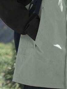 CAMEL CROWN Men's Three-In-One Outdoor Fleece Liner Jacket Winter New Windproof And Waterproof Mountaineering Clothing - Phantom Dark Green - View 3