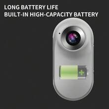 AXNEN Portable Action Camera, High-Definition 1080P Mini Camera, 0.96 Inch Screen, Wearable Safety Camera, With EIS Stable Night Vision (Non WiFi) Audio And Video Recorder, Suitable ForT Ravel, Sports, Vlog, Car Sports, Home Outdoor Use - Multicolor - View 8