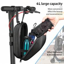 Durable EVA Storage Bag For M365 Scooter And ES Series Scooters, Electric Scooter Front Hanging Bag Fits Charger & Tools, Compatible With M365/ES