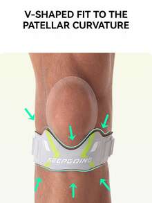 1pc Lightweight Thin Knee Sleeve For Outdoor Sports Basketball Running Cycling Squatting Fitness - Multicolor - View 7