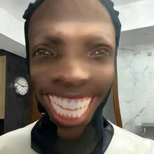 3D Funny Mesh Mask, Headgear Parody Party Mask, Facial Performance Props, Perfect Gift For Christmas And Halloween - Black - View 4