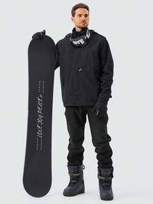 ZUTY Boyfriend-Stil Herren Schnee Ski wasserdichte Softshell Snowboard Hose Outdoor Wandern thermisch gefüttert Reißverschluss Beinabschluss Ski Outfit