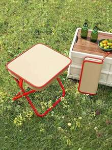 1 件户外折叠椅，可折叠紧凑型笔袋凳，便携式折叠手掌大小凳子/椅子，超紧凑折叠露营椅，钓鱼野餐海滩旅行汽车座椅，旅行度假，快速打开防水牛津露营椅 - 彩色 - 查看 13