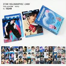 45pcs  KARAMA SOLO Holographic Cards, High Definition Double-Sided Collectible Cards, Concert, Album, Fans Merch Goods, Small Gifts, Holiday Gifts, Halloween, Christmas Gifts