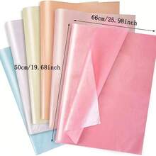 10 tờ giấy lụa xà cừ, giấy gói quà, giấy đóng gói trang trí, giấy gói hoa, thích hợp cho nhiều lễ hội và tiệc tùng khác nhau - be - Xem 2