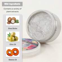 FATAZEN Silber Grau Temporäre Haarpaste Starker Halt Haarclay für Cosplay Halloween Themen Party Weihnachten Bart Färbung Haarfärbemittel Crazy Hair Day Täglicher Gebrauch Vatertags Geschenk Männer Haarpflege & Styling Produkte - Silber - Übersicht 5