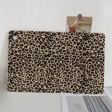 1 件豹纹印花 - 时尚狂野的保护性对开式桌面保护套 - 非常适合大胆时尚风格的爱好者，带笔架，兼容 iPad 10.9/10.2/ Air 5th Gen/Pro11/10th/9.7/Air 2/iPad（7th Gen）/ iPad（8th Gen）/ iPad Air 4/5/iPad Pro 11/iPad 10th 代 10.9 英寸 2022 智能保护套/iPad Air 13(M3 2025)/iPad Air 11(M3 2025)/iPad Air 11(M3 2025)/iPad 11(A16 2025)/Galaxy Tab S10+/S9/A9，自动睡眠/唤醒功能 - 彩色 - 查看 10