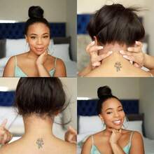 bling hair 360 Full Lace Wigs Straight Human Hair Wigs 360 Lace Frontal 30 32 Inch Transparent Lace Front Wigs Human Hair 180 Density Brazilian Human Hair Wigs Pre Plucked For Women 13x4 13x6 Straight Lace Frontal Human Hair Wigs 6x4 7x5 Glueless Human Hair Wigs Wear And Go 9x6 Lace Closure Wigs HumanHair - Natural Black - 查看 6