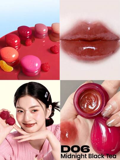 COLORKEY 丰盈水润唇彩，唇膏，多用途，腮红，啫喱腮红，液体唇膏，防止嘴唇干燥皲裂，保湿唇彩，高光泽，高显色度，持久显色，可用于腮红、唇部和眼部，适合新手，圣诞节，圣诞礼物，彩妆