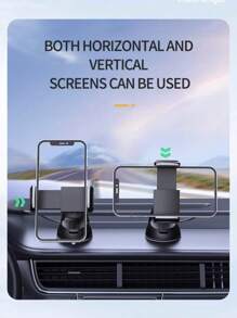 1 pieza Soporte de teléfono para coche multifuncional y giratorio 360 grados