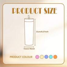 Personalized Insulated Tumbler, Bridesmaid Proposal Tumbler, 16oz Acrylic Slim Insulated Tumbler, Bridesmaid Gift, Best Friend Travel Tumbler - Multicolor - View 6