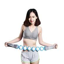 1个新款颈腰背按摩滚轮，健身肌肉按摩工具，适用于瑜伽、普拉提 - 彩色 - 查看 5