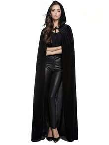 1pc Adult Festival Velvet Shawl, 150cm/59in Length, No Power Required, Suitable For Various Holiday Party Costumes And Props - Multicolor - View 7