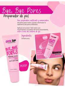 Pore Minimizing Primer Matte Pink Up Transparent Mattifying Primer Bye Bye Pores - Clear - View 9