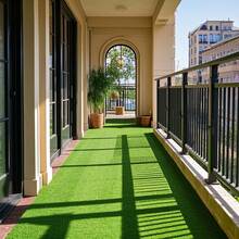 Thảm cỏ nhân tạo sang trọng, bền, chống tia UV, kích thước lớn, dễ chăm sóc, dùng trong nhà và ngoài trời, thân thiện với thú cưng, thích hợp cho lễ tốt nghiệp, vườn, ban công, hiên nhà, đám cưới, sân sau - Nhiều màu - Xem 12