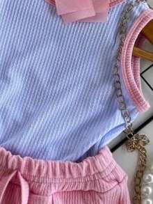 Basic Set For Girls - Бебешко розова - Преглед 4