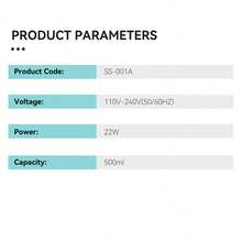 WAXKISS Professional Wax Heater Kit – 4x50g Wax Beans, 10 Wooden Spatulas, Silicone Pot, Easy-Clean & Foldable, Portable Design For Salon & Home UseWaxkiss Professional Wax - EU C Type Plug(220-240V) - View 5