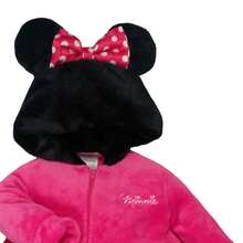 Mameluco para bebe con gorro bordado Disney - Rosa Fucsia - Ver 3