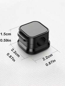 1/6pcs Wire Organizer Holder, Magnetic Desktop Cable Clip Management, Hidden Phone Charging Cord Holder For Nightstand, Kitchen Appliances, Office Storage Supplies - Multicolor - View 6