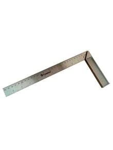 Escuadra Carpintero de 12" (30cm) con Mango de Aluminio, Ideal para Marcado Preciso en Carpintería, Reparaciones de Muebles y Proyectos DIY - Plateado - Ver 4