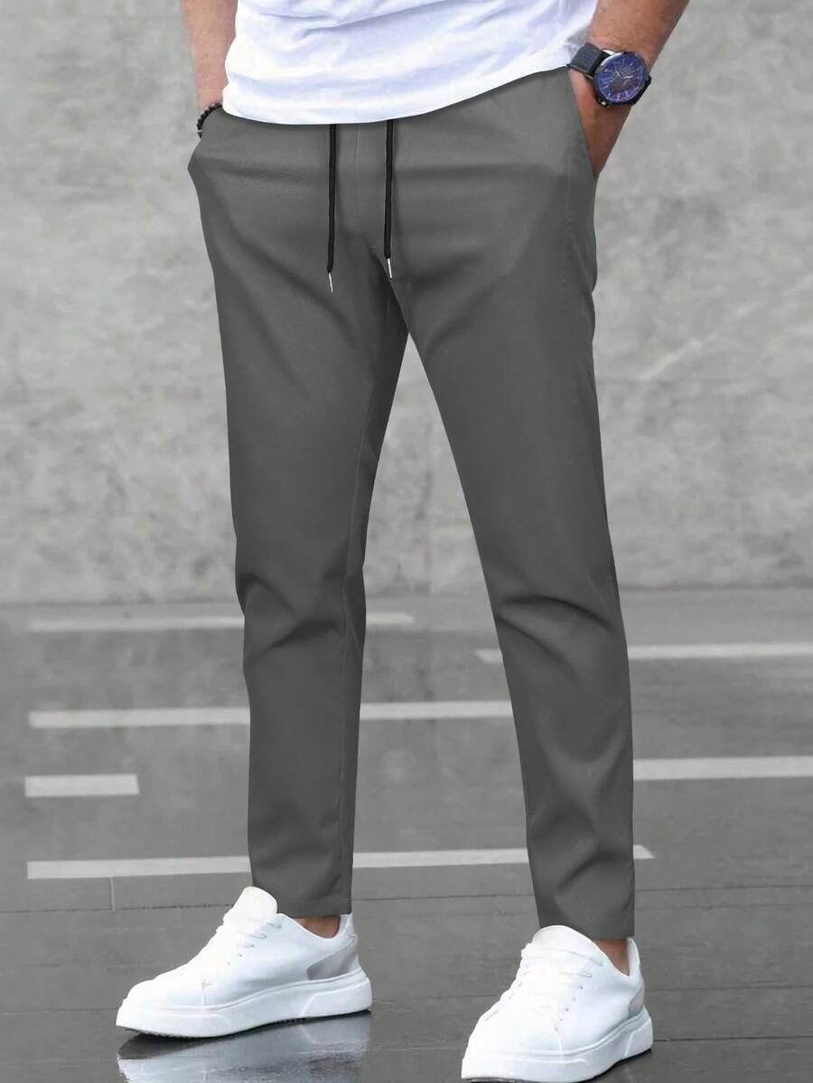 Urban Style Pantalones Slim Fit Jogger Deportivos Para Hombre Casuales