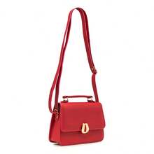 New Collection Women's Mini Crossbody And Hand Bag - Red - View 3
