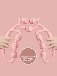 1 件九轮环腿部按摩器滚动夹腿缓解肌肉疏通经络揉捏放松滚轮轴、学校、返校、旅行、旅行必需品、家庭必需品、水疗、按摩工具、按摩、按摩器、水疗 - 彩色 - 查看 9