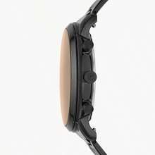 Fossil 男士黑色调不锈钢手表 FS5525 - 黑金色 - 查看 2