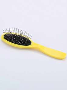 Steel Tooth Comb With Air Cushion Rubber Pad, Anti-Static Steel Tooth Comb For Wigs, Smooth And -Free