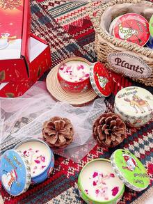 Set di candele profumate, set di candele aromaterapia, set di candele profumate natalizie, candele profumate natalizie, set regalo di candele profumate, per matrimonio, compleanno, festività, bomboniere matrimonio, candele aromaterapia per casa, regalo di San Valentino, decorazione hotel, Buon Natale, decorazione camera, regali, scatola regalo creativa per amici e famiglia, decorazioni natalizie per la casa, regali di Natale