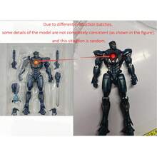 18cm Posable Mecha Toy Model, Pacific War Mecha, Galaxy Precision Assembly Model, Cool Mecha Figurine, Mecha Assembly Model Toy, Desktop Display Model, Collectible Mecha Exhibition Model, Mecha Action Figure Model (Random Support Color) - Multicolor - View 11