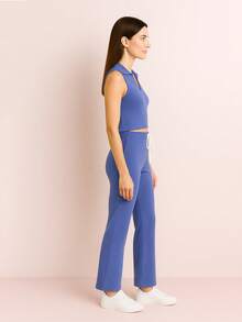 Women Two-Piece Outfits - Azul claro - 查看 2