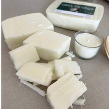Coconut Wax 1kg Vegetable PREMIUM Blend - trắng - Xem 2