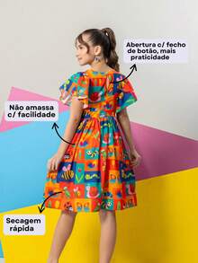 Young Girls Dresses - Multicolor - Ver 4
