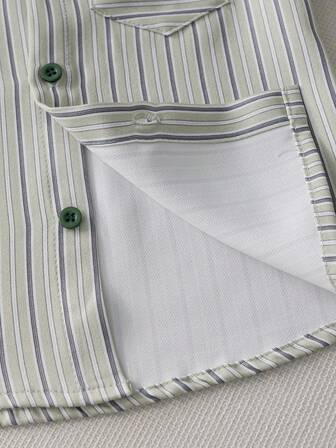 3pcs Baby Boy Gentleman Outfit Set, Long Sleeve Casual Fashionable Shirt, Pants And Bow Tie, Spring/Autumn