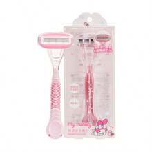 Miniso Sanrio Characters Series Gentle 5-Layer Lady Razor Melody 5-Layer Blades + Lubricating Strip Design, Smooth Shaving Reducing Skin Friction(1PC)
