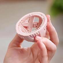 Silicone Kitchen Brush, Egg Brush, Reusable Non-Slip Fruit And Vegetable Brush, Multifunctional Soft Silicone Cleaning Tool, Suitable For Kitchen, Living Room, And Outdoor Use - Hồng - Chống trượt - Xem 9