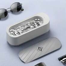 Ultrasonic Cleaner, High Frequency Vibration Cleaning Machine, Can Clean Jewelry, Glasses, Watches, Rings, Dentures, Etc. - Multicolor - View 2