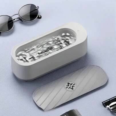 Ultrasonic Cleaner, High Frequency Vibration Cleaning Machine, Can Clean Jewelry, Glasses, Watches, Rings, Dentures, Etc.